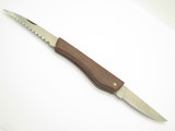 Vintage Prototype P-653 Yasuo Imai Seki Japan Wood Folding Knife