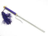 Vintage Seki Japan Purple 12" Jitte Jutti Edo Katana Japanese Samurai Ninja Bar