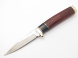 Vtg 1980s IC CUT Japan VG-10 San Mai Damascus Fixed Blade Hunting Knife