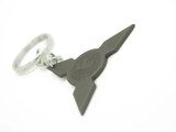 Vintage 1980s Valor 2" Shuriken Ninja Seki Japan Tak Fukuta 3 Point Throwing Star Keychain