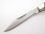 Vtg 1988 Buck 305 Lancer Small 2 Blade Folding Pocket Knife Bone Handle