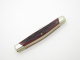 Vtg 1988 Buck 305 Lancer Small 2 Blade Folding Pocket Knife Bone Handle