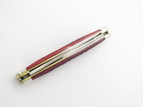 Vtg 1988 Buck 305 Lancer Small 2 Blade Folding Pocket Knife Bone Handle