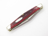 Vtg 1988 Buck 305 Lancer Small 2 Blade Folding Pocket Knife Bone Handle