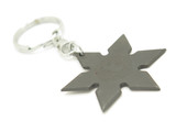 Vintage Valor 2" Shuriken Ninja Seki Japan Tak Fukuta 6 Point Throwing Star Keychain