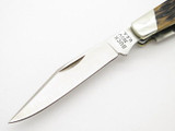 Vtg 1989 Buck 303 Cadet Stockman 3 Blade Folding Pocket Knife Brown Bone