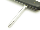 Vintage Seizo Imai Seki Japan 3.75" Black Screwdriver Folding Pocket Tool