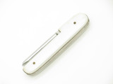 Vintage Seizo Imai Seki Japan 3.75" White Screwdriver Folding Pocket Tool