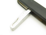 Vintage 1970s Seki Japan 3.5" Black Folding Pocket Knife Multi Pipe Tool