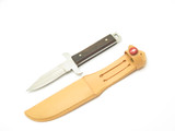 Vintage Proto Seki Japan Mini 5.12" Wood Stainless Steel Fixed Blade Knife