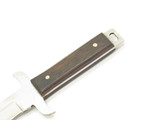 Vintage Proto Seki Japan Mini 5.12" Wood Stainless Steel Fixed Blade Knife