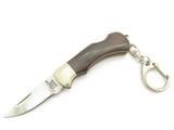 Vintage Explorer Seki Japan Wood 2.25" Mini Folding Pocket Keychain Knife