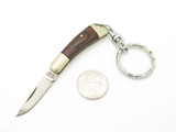 Vintage Virginia Rostfrei MP-20 Japan Wood 2" Mini Folding Pocket Keychain Knife