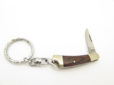 Vintage Virginia Rostfrei MP-20 Japan Wood 2" Mini Folding Pocket Keychain Knife