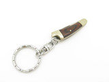 Vintage Virginia Rostfrei MP-20 Japan Wood 2" Mini Folding Pocket Keychain Knife