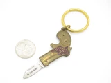 Vintage '70s El Patio Ranch Seki Japan Miniature Derringer Pistol Keychain Knife