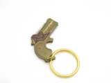 Vintage '70s El Patio Ranch Seki Japan Miniature Derringer Pistol Keychain Knife