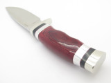 Buck 192 Vanguard BG-42 Custom Shop Cherry Wood Fixed Blade Hunting Knife