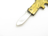 Vintage Valor Seki Japan Miniature Derringer Pistol Keychain Mini Folding Knife