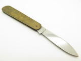 Vintage 1980s Novelty Seki Japan Brass G. Washington Folding Pocket Knife