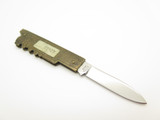 Vintage Prototype 10 Seki Japan Small 3" Brass Locomotive Folding Pocket Knife
