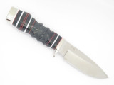 Buck 192 Vanguard BG-42 Custom Shop Jigged Buffalo Horn Fixed Blade Hunting Knife