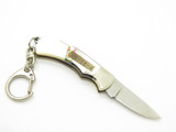 Vtg Explorer Seki Japan P-21AB Abalone Pearl 2.25" Folding Pocket Keychain Knife