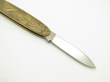 Vintage Seki Japan Imai Horse Small Brass Stainless 2.87" Folding Pocket Knife