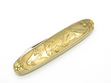 Vintage Seki Japan Imai Horse Small Brass Stainless 2.87" Folding Pocket Knife