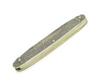 Vintage Seizo Imai Seki Japan Horse Scene Silver Tone Folding Pocket Knife