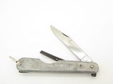 Vintage Queen 45E Big Chief Stainless Large 5" Folding Lockback Knife (broken)