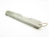 Vintage Queen 45E Big Chief Stainless Large 5" Folding Lockback Knife (broken)