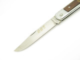 Vintage 1970s 007 Prototype 842 Seki Japan Wood 5.62" Folding Lockback Knife