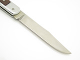 Vintage 1970s 007 Prototype 842 Seki Japan Wood 5.62" Folding Lockback Knife