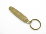 Vintage 78-82 Parker Brothers Seki Japan Brass Dog & Horse Folding Knife