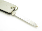 Vintage C-V Stainless Seki Japan Small 2" Folding Pocket Knife & Scissors