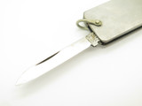Vintage C-V Stainless Seki Japan Small 2" Folding Pocket Knife & Scissors