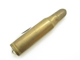 Vintage Rostfrei Bullet German Small 2.5" Brass Folding Pocket Knife