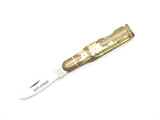 Vintage Valor Rifleman Bullet Seki Japan Small 2.5" Brass Folding Pocket Knife