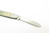 Vintage Seki Japan Prototype Stainless Steel Thin 3.25" Folding Pocket Knife