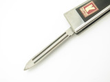 Vintage C.I. Compass Silver Pal Wood Seki Japan 2.62" Scissor Folding Knife