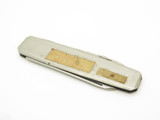 Vintage Rostfrei Prototype 682 Engraved Gentleman Stainless 3.25" Folding Knife