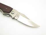 Vintage Rostfrei 440 Magnum Seki Japan Wood 4.75" Folding Liner Lock Knife