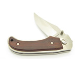 Vintage Rostfrei 440 Magnum Seki Japan Wood 4.75" Folding Liner Lock Knife