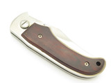 Vintage Rostfrei 440 Magnum Seki Japan Wood 4.75" Folding Liner Lock Knife