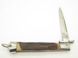 Vintage 1960s E. A. Co. Seki Japan 5" Stag Folding Swing Guard Pocket Knife