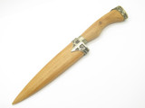 Rare Custom Mauricio C. Daletzky Gaucho Jamwood Fixed Knife 5.75" Blade