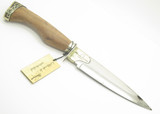 Rare Custom Mauricio C. Daletzky Gaucho Jamwood Fixed 5.75" Blade Knife