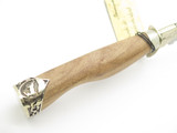 Rare Custom Mauricio C. Daletzky Gaucho Jamwood Fixed 5.75" Blade Knife