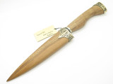 Rare Custom Mauricio C. Daletzky Gaucho Jamwood Fixed 5.75" Blade Knife
